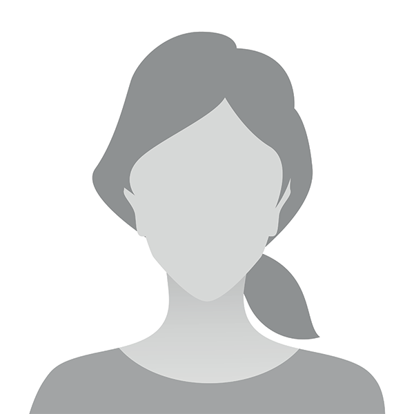 The image displays a stylized, simplified silhouette of a person with a side view profile, featuring a head, neck, shoulders, and partial torso, set against a plain background.